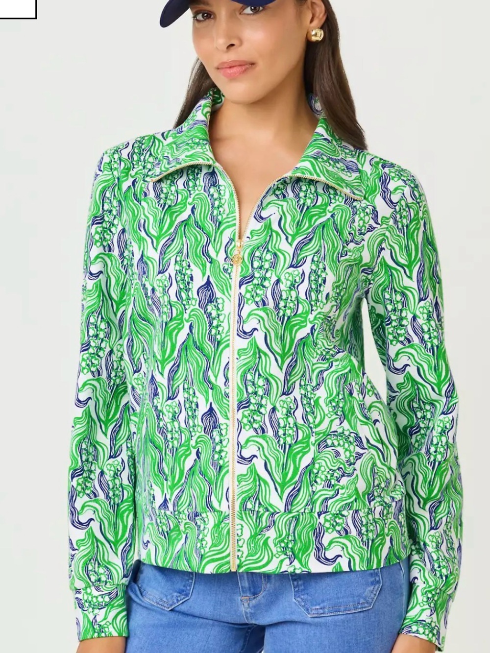 Lilly Pulitzer UPF 50+ Eleni Zip-Up